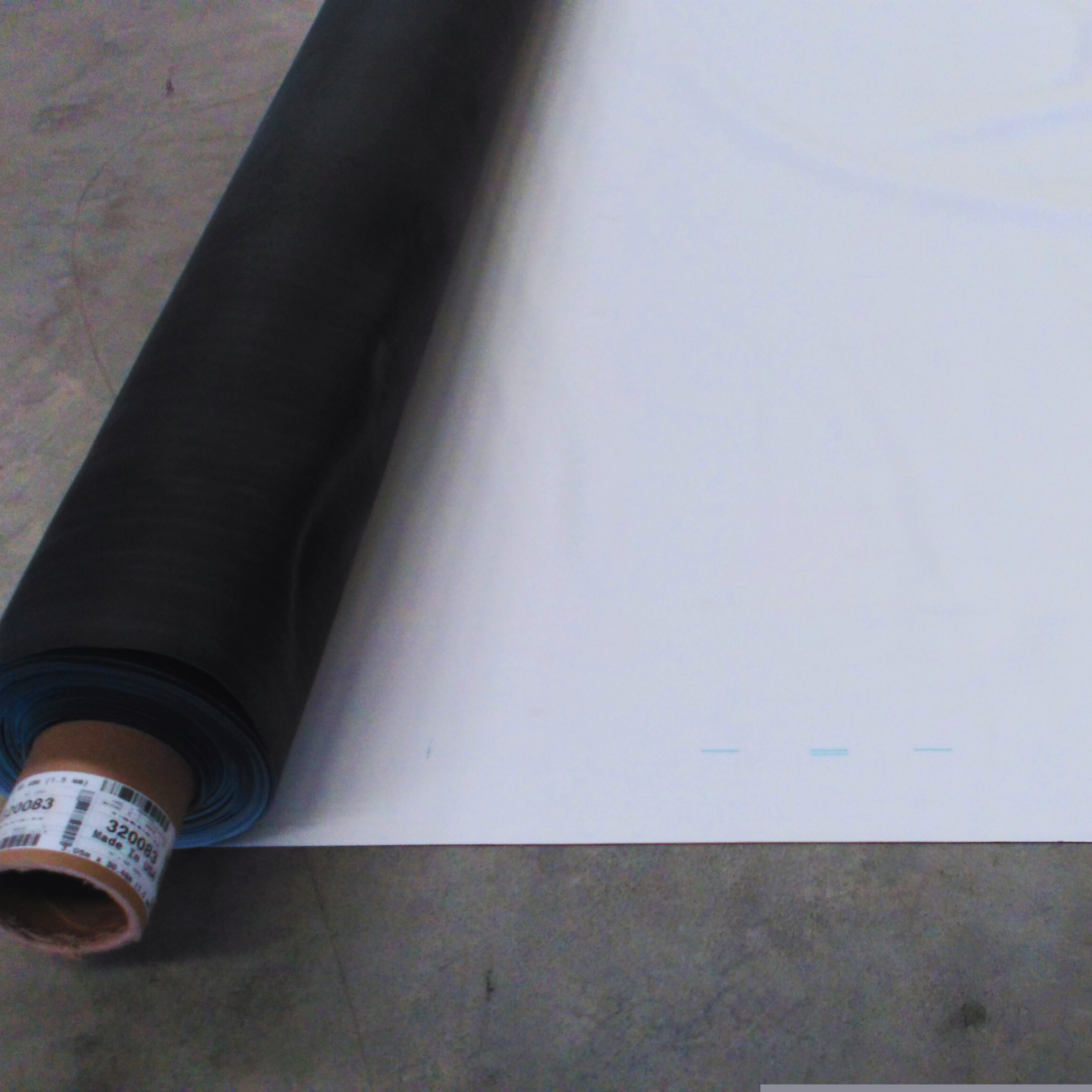 EPDM blanco Carlisle 1.52 mm 